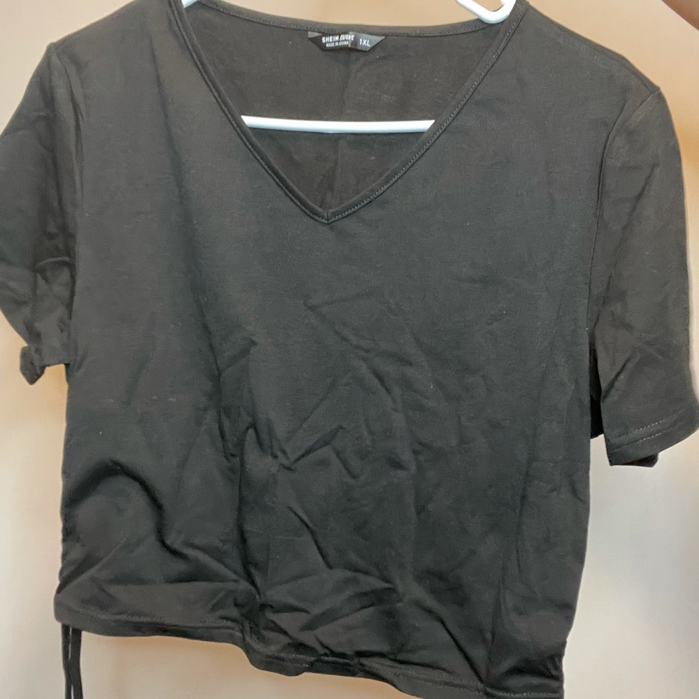 Black Crop Top